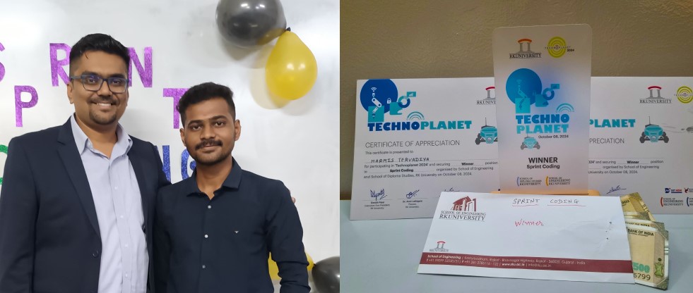 Winner - Sprint Coding Technoplanet (2024)